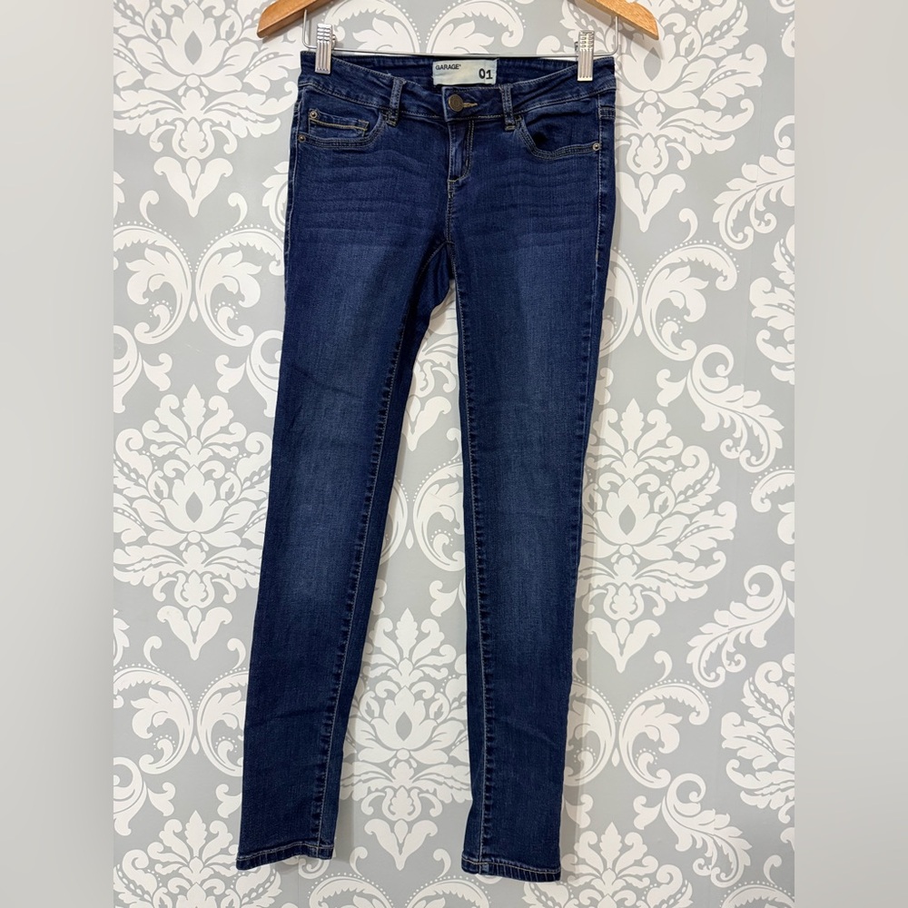 4/$25 • Garage Dark Blue Low-Rise Skinny Jeans